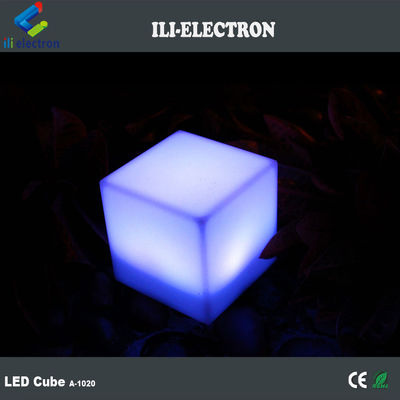 Điều khiển từ xa chống nước màu nhựa LED hình khối ánh sáng