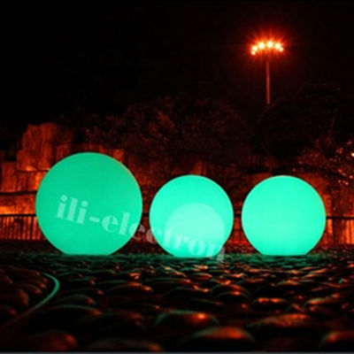 Bóng nổi LED sạc lại bằng nhựa PE