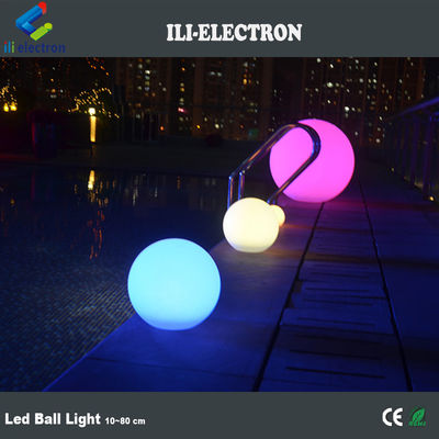 PE nhựa màu ngoài trời treo bóng đèn LED