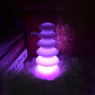 16 màu thay đổi đèn bàn led nhựa