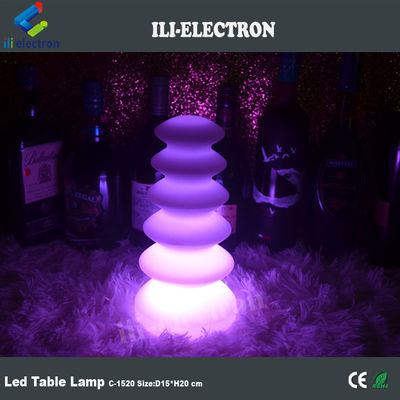 16 màu thay đổi đèn bàn led nhựa