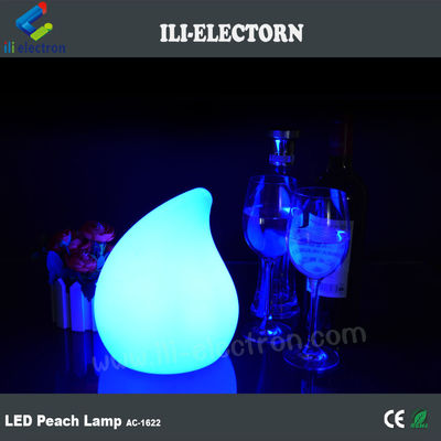 màu sắc hình đào nhựa Mini đèn bàn hiện đại