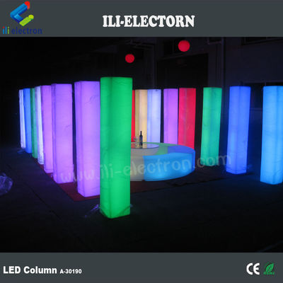 Infarad điều khiển từ xa màu sắc LED trang trí nhựa trụ đám cưới Cột