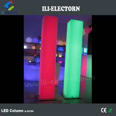 Infarad điều khiển từ xa màu sắc LED trang trí nhựa trụ đám cưới Cột