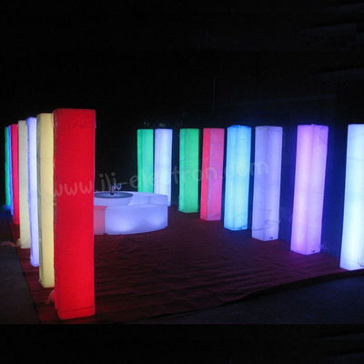 Infarad điều khiển từ xa màu sắc LED trang trí nhựa trụ đám cưới Cột