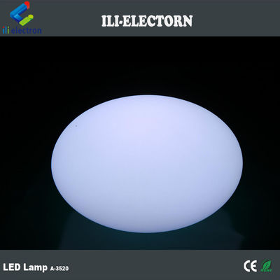 Đèn rực rỡ nhựa tái sạc LED hình bầu dục đồ nội thất thanh bóng trang trí