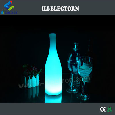 Đèn bàn chai rượu được chiếu sáng bằng nhựa cho khách sạn / quán cà phê / câu lạc bộ / quán bar