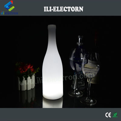 Đèn bàn chai rượu được chiếu sáng bằng nhựa cho khách sạn / quán cà phê / câu lạc bộ / quán bar