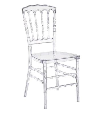 Ghế tiệc Acrylic Bắc Âu -Chỗ ghế thủy tinh bằng nhựa trong suốt cho đám cưới -Chỗ ghế ăn Acrylic