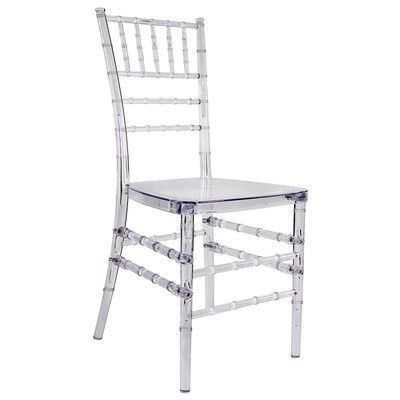 Ghế tiệc Acrylic Bắc Âu -Chỗ ghế thủy tinh bằng nhựa trong suốt cho đám cưới -Chỗ ghế ăn Acrylic