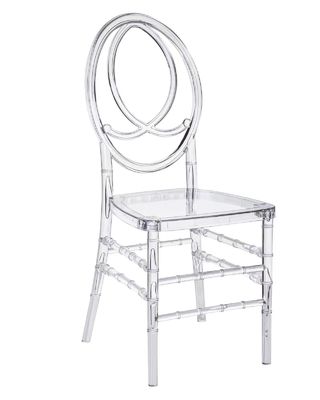 Ghế tiệc Acrylic Bắc Âu -Chỗ ghế thủy tinh bằng nhựa trong suốt cho đám cưới -Chỗ ghế ăn Acrylic