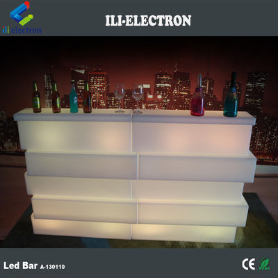 Bảng thanh di động nhựa LED 16 màu sắc thay đổi chống nước