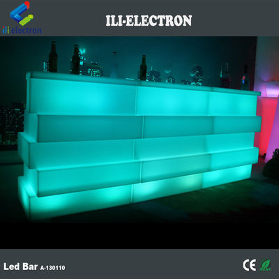 Bảng thanh di động nhựa LED 16 màu sắc thay đổi chống nước