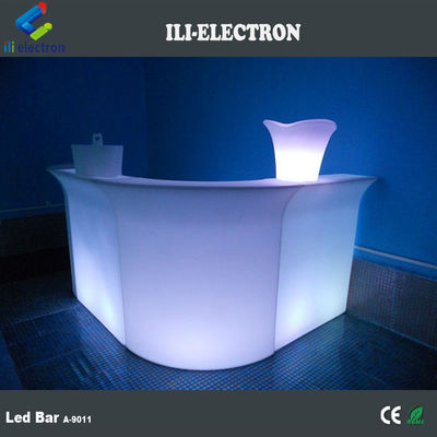 bàn bar góc led chiếu sáng