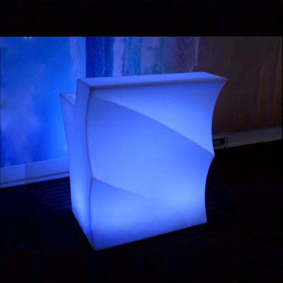 Bàn bar led di động có thể sạc lại nhựa