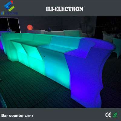 Hình sóng Đèn đèn LED Quảng giá thanh, ngoài trời Đèn lên Bar Bàn chống nước
