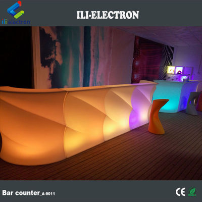 Hình sóng Đèn đèn LED Quảng giá thanh, ngoài trời Đèn lên Bar Bàn chống nước
