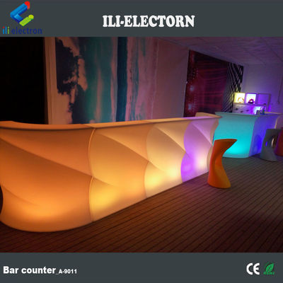 Hình dạng sóng nến bàn bar counter