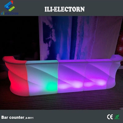 Hình dạng sóng nến bàn bar counter