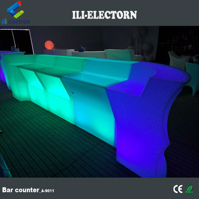 Hình dạng sóng nến bàn bar counter