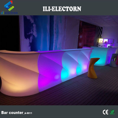 Hình dạng sóng nến bàn bar counter