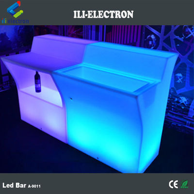 bàn cocktail sáng / counter cocktail bar di động tỏa sáng / led cocktail bar di động