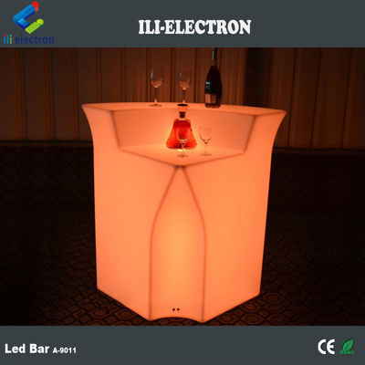bàn cocktail sáng / counter cocktail bar di động tỏa sáng / led cocktail bar di động