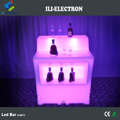 bàn cocktail sáng / counter cocktail bar di động tỏa sáng / led cocktail bar di động