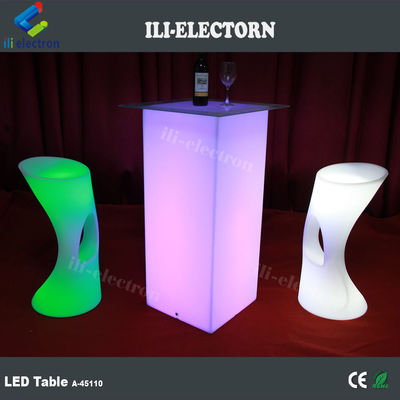 Bàn đồ nội thất đèn LED RGB hiện đại với pin lithium sạc lại