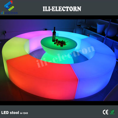 Đổi màu đèn LED đèn lồng đồ nội thất, ghế dài LED sạc lại OEM