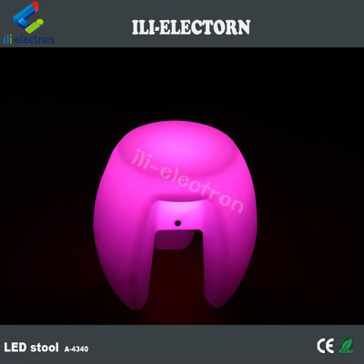 Đồ nội thất ánh sáng LED đầy màu sắc, Đồ xếp chồng Bar Đèn ghế khoá sạc lại