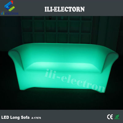 nhựa thay đổi màu sắc led đồ nội thất tỏa sáng dài ghế sofa