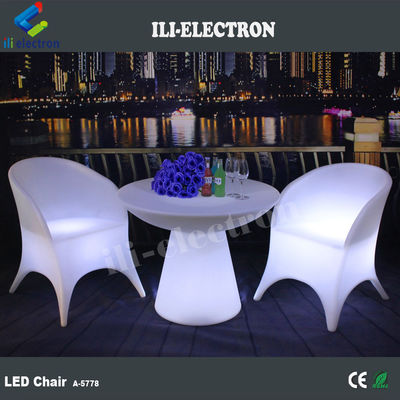 Modern Glow LED Light Up Chairs 16 màu sắc thay đổi cho quán bar đêm