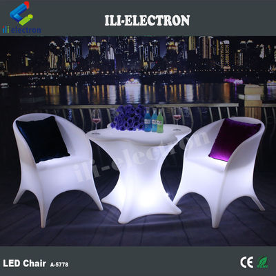 Modern Glow LED Light Up Chairs 16 màu sắc thay đổi cho quán bar đêm