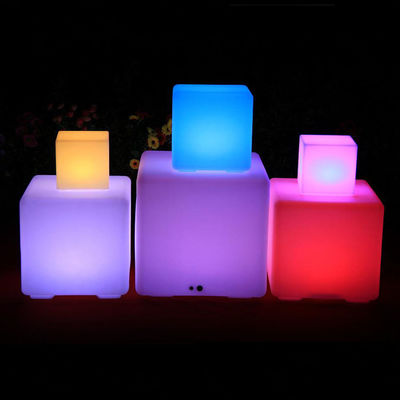 câu lạc bộ bên sử dụng nhựa LED hình khối ánh sáng
