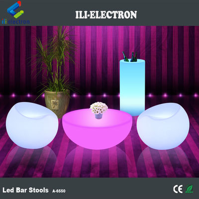 Bàn ghế led bằng nhựa được sử dụng thương mại