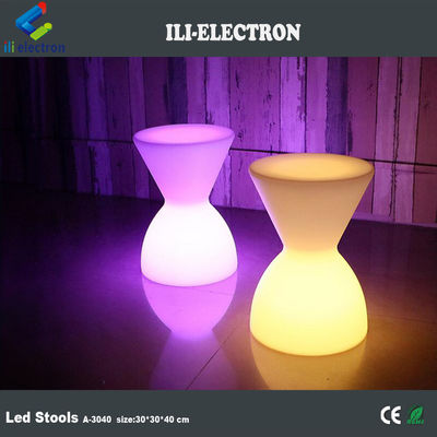 Bàn ghế led bằng nhựa điều khiển từ xa