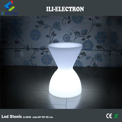 Bàn ghế led bằng nhựa điều khiển từ xa