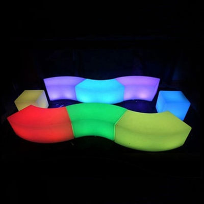 Đồ nội thất ngoài trời LED thông minh dẫn khoang cong