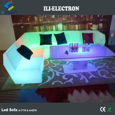 Đồ nội thất ghế sofa hiện đại bằng nhựa PE LED