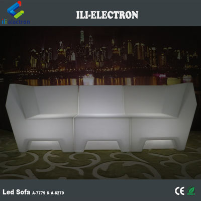 Đồ nội thất ghế sofa hiện đại bằng nhựa PE LED