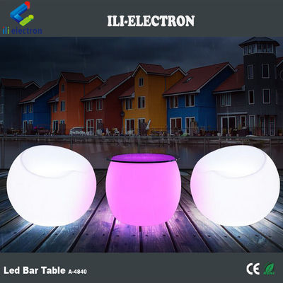 Ánh sáng chiếu sáng ghế bar vật liệu nhựa sáng tạo 16 màu sắc thay đổi