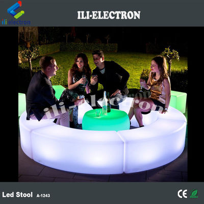 Thương mại LED cong Bar đồ nội thất ghế cho vườn ngoài trời