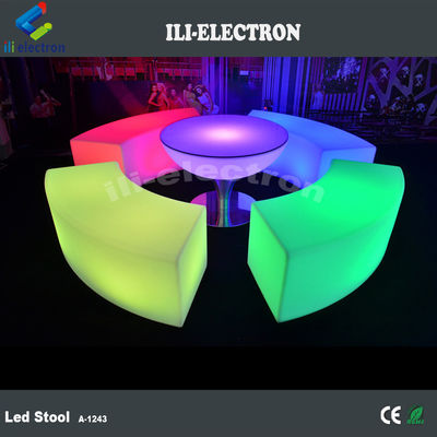 Thương mại LED cong Bar đồ nội thất ghế cho vườn ngoài trời