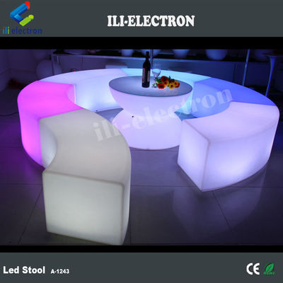 Thương mại LED cong Bar đồ nội thất ghế cho vườn ngoài trời