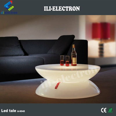 Modular thay đổi màu sắc Puff ghế nhựa đồ nội thất phòng khách Led Light Up ghế sofa