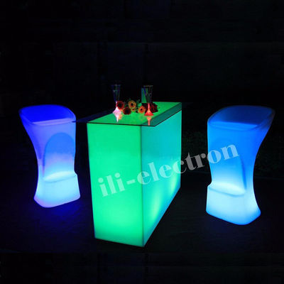 Thiết kế mới hình chữ nhật Đánh sáng bữa tiệc dẫn ánh sáng dẫn bảng cocktail