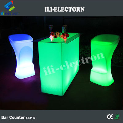 Thiết kế mới hình chữ nhật Đánh sáng bữa tiệc dẫn ánh sáng dẫn bảng cocktail
