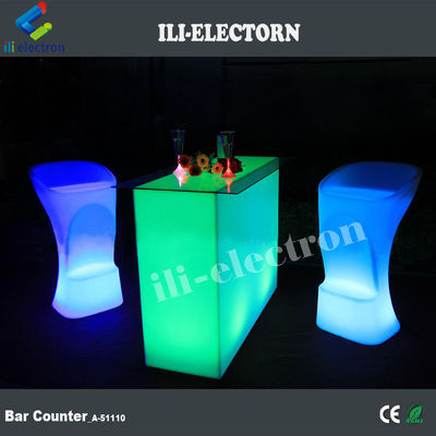 Thiết kế mới hình chữ nhật Đánh sáng bữa tiệc dẫn ánh sáng dẫn bảng cocktail