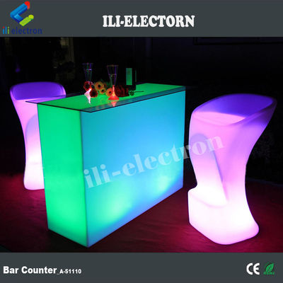 Thiết kế mới hình chữ nhật Đánh sáng bữa tiệc dẫn ánh sáng dẫn bảng cocktail
